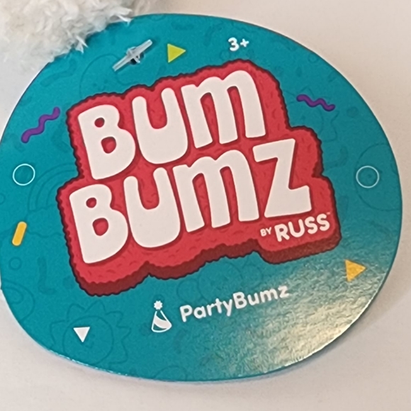 BENJI 🎊 Birthday Banner Bum Bumz Party Bumz Series by Kelly Toy ☆》NWT《☆ - Picture 7 of 9